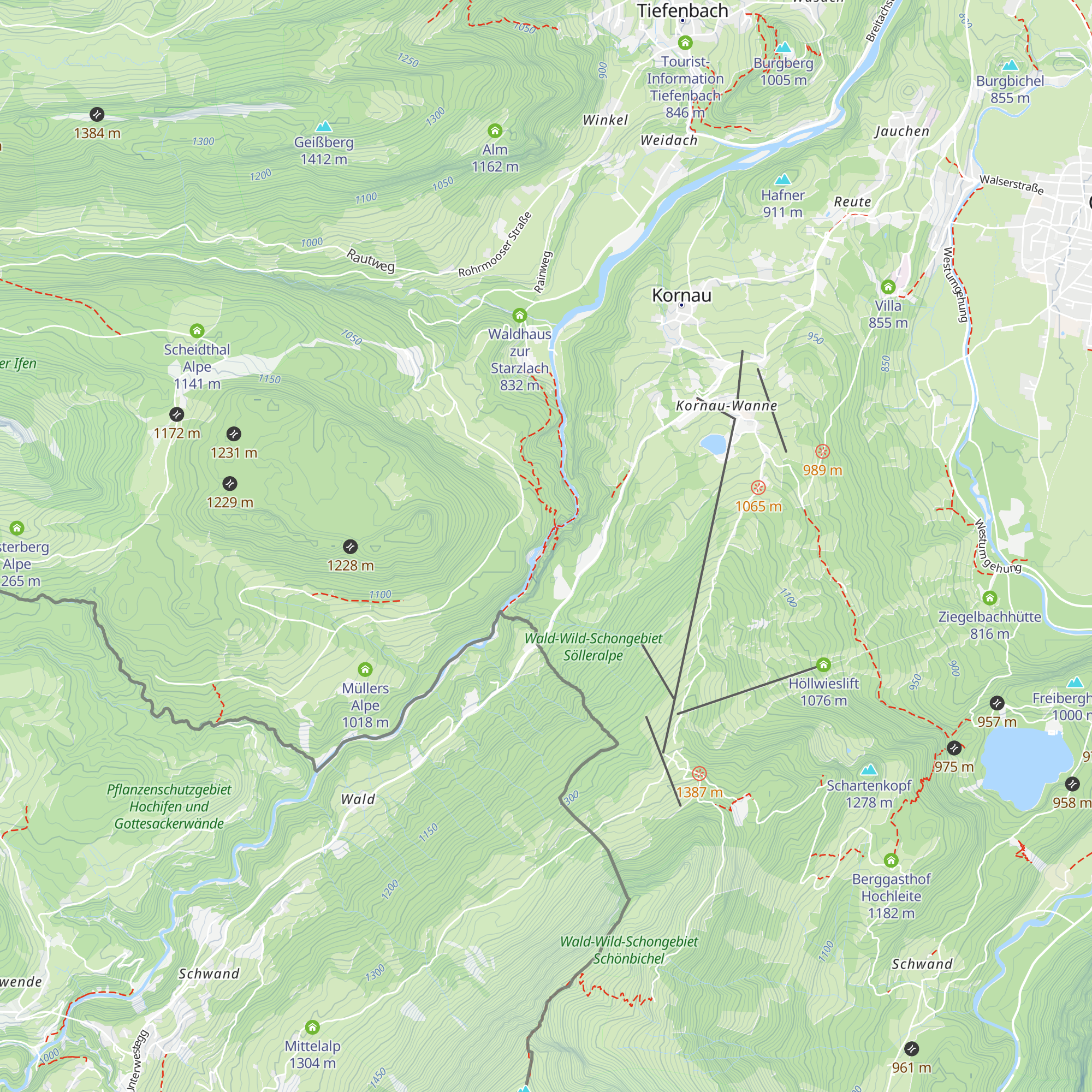 Breitachklamm Kasse 2 map