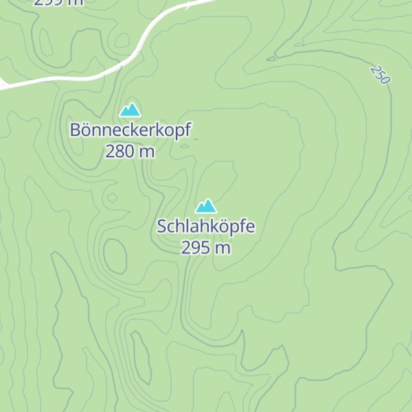 Map of Schlahköpfe