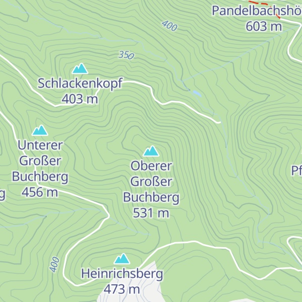 Map of Oberer Großer Buchberg