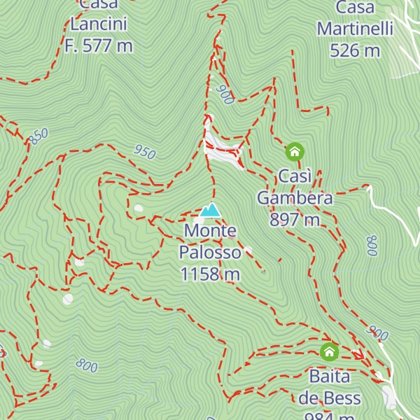 Map of Monte Palosso