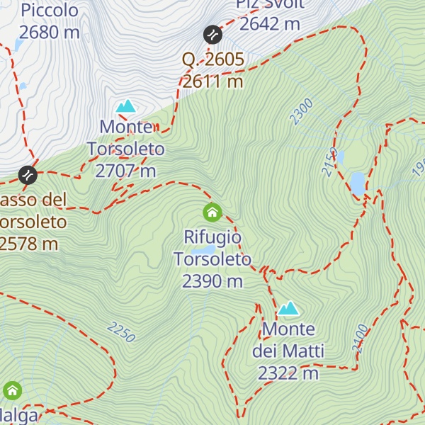 Map of Rifugio Torsoleto