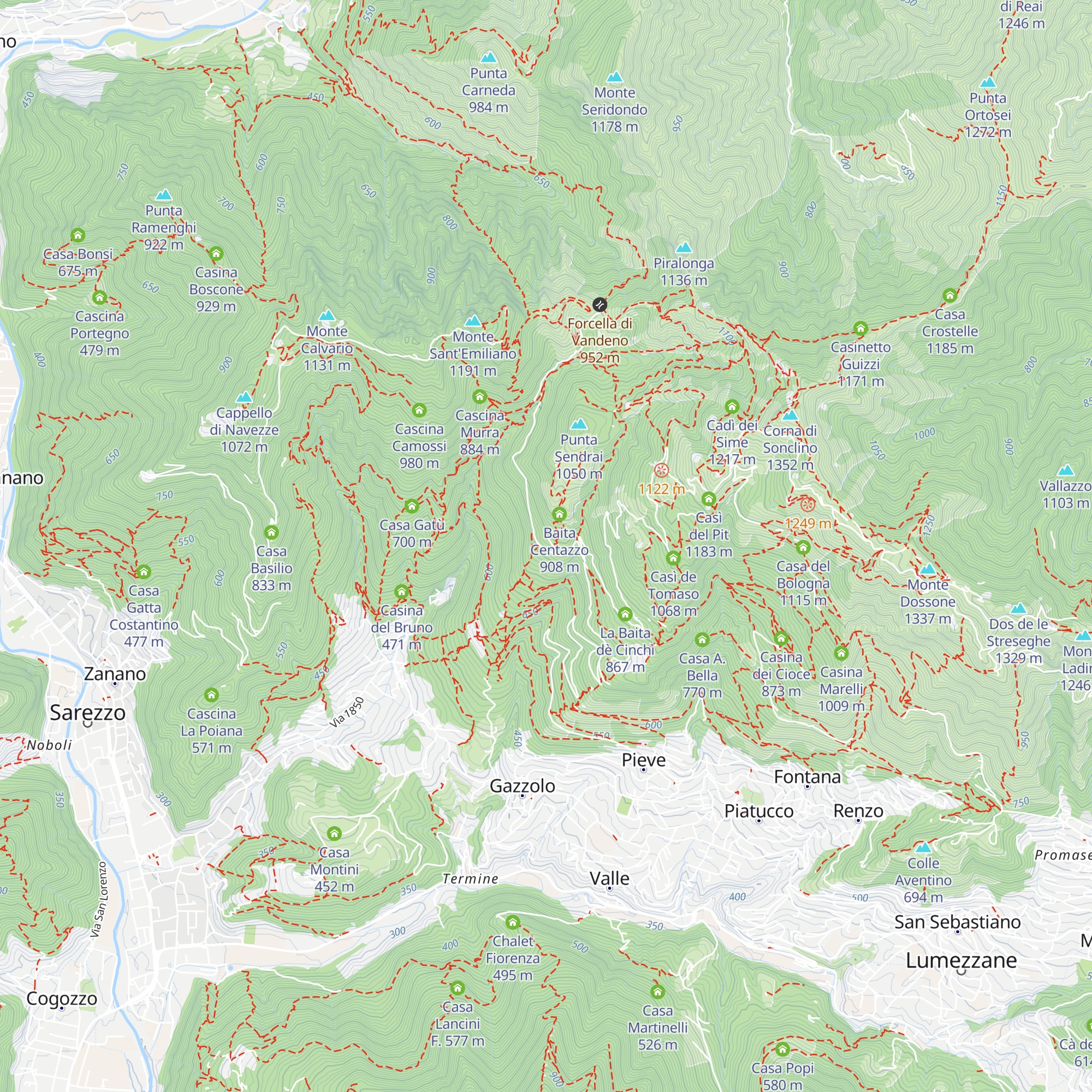 Casa di Engi map