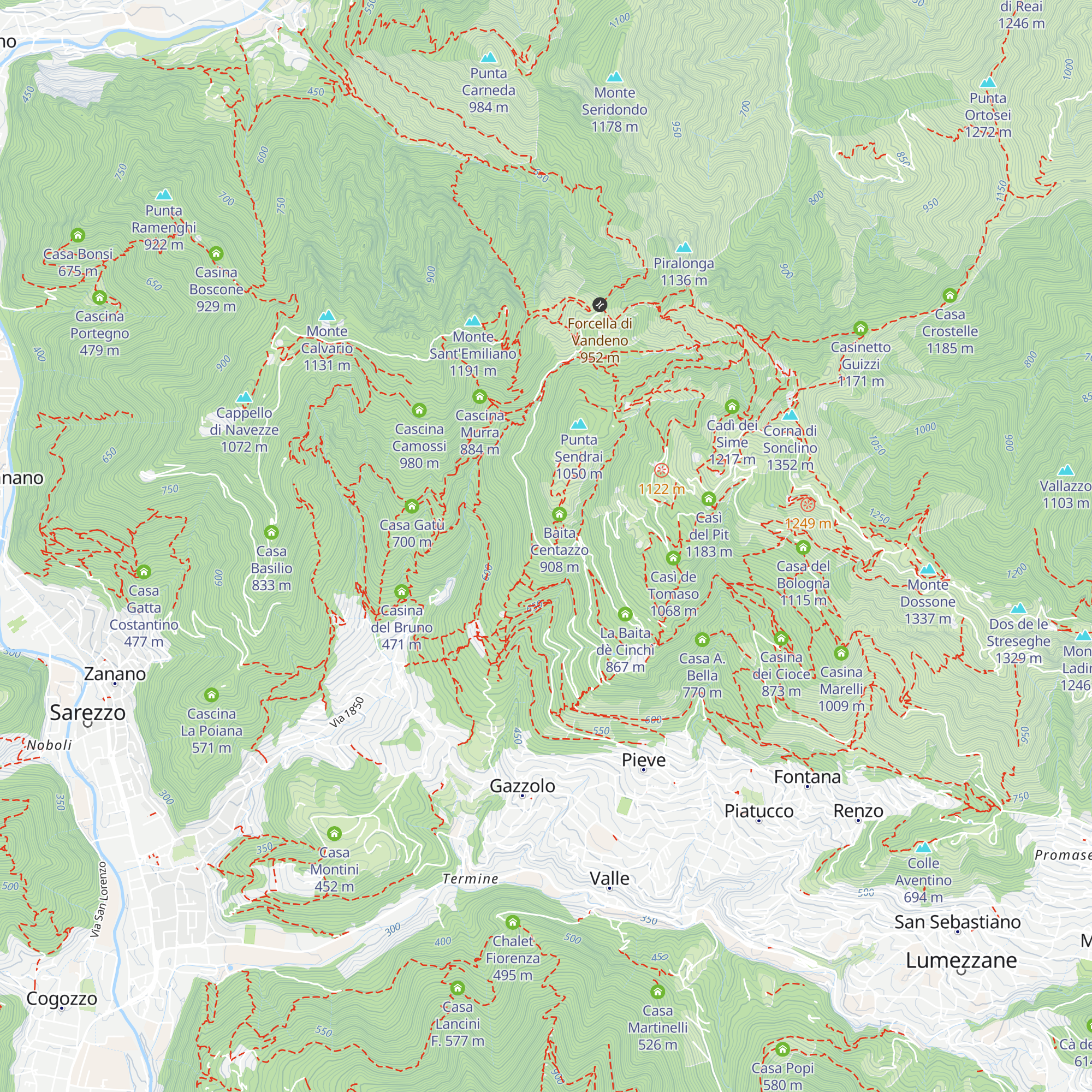 Casa di Engi map