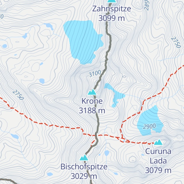 Map of Krone