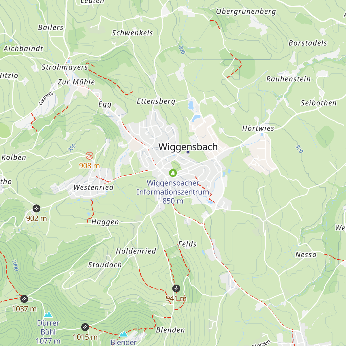 Wiggensbacher Informationszentrum map