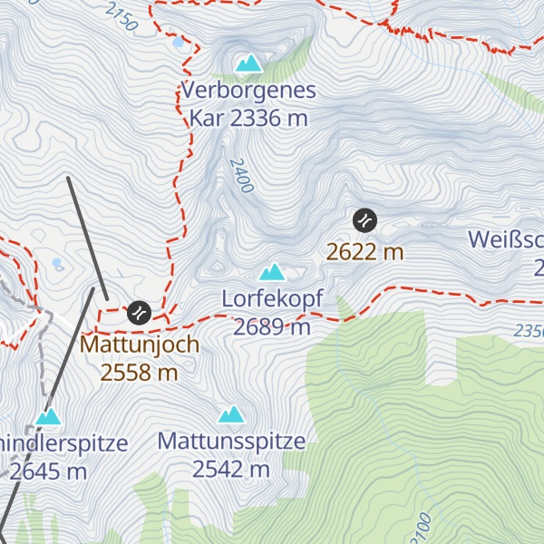 Map of Lorfekopf
