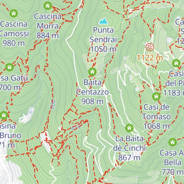 Map of Casa Mingotti