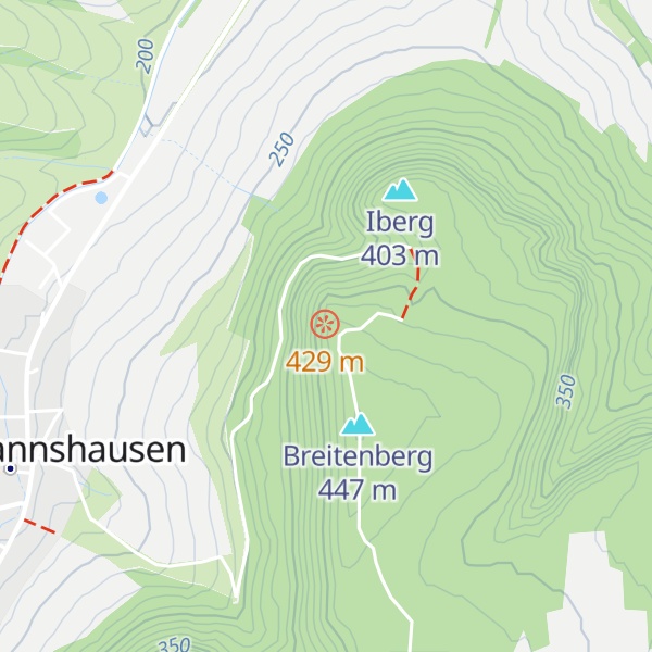 Map of Iberghütte