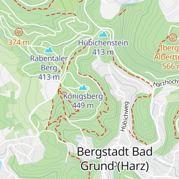 Map of Blockhaushütte