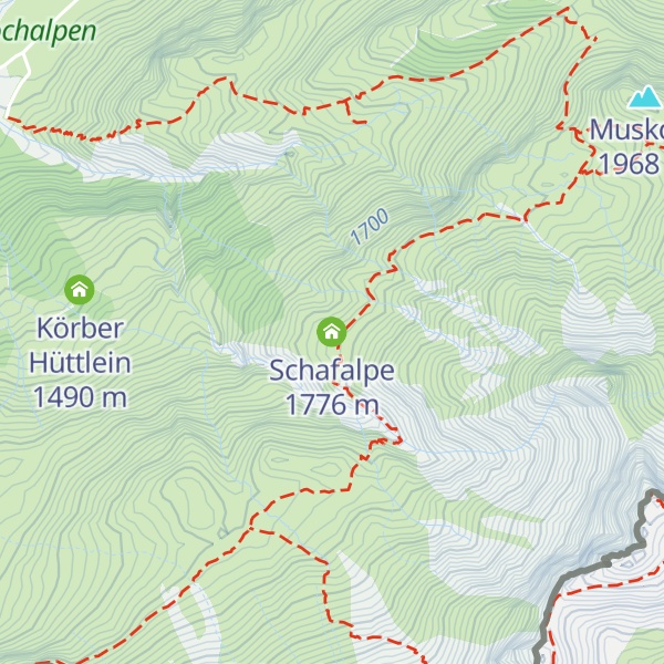 Map of Schafalpe