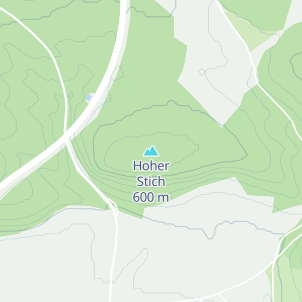 Map of Hoher Stich