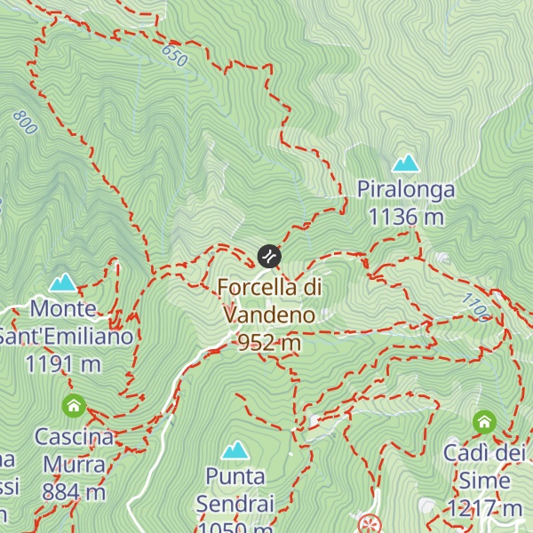 Map of Baita Zanetti