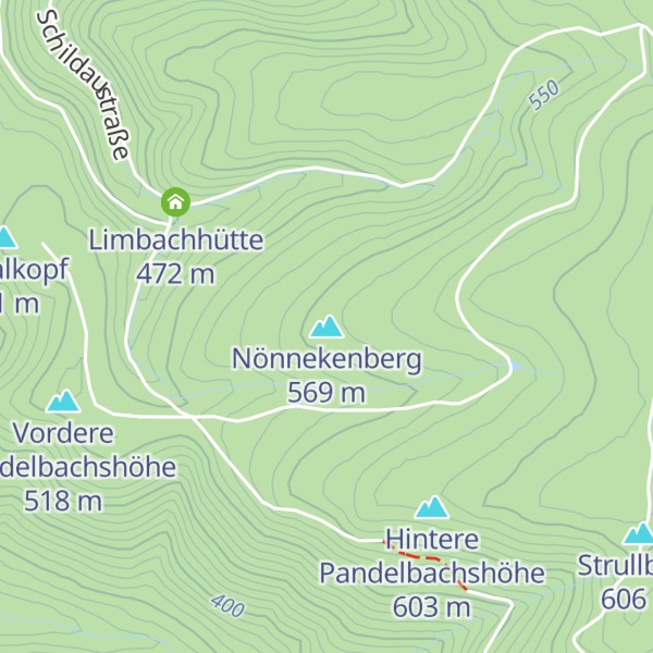 Map of Nönnekenberg