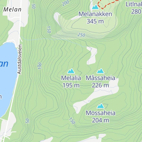 Map of Melalia