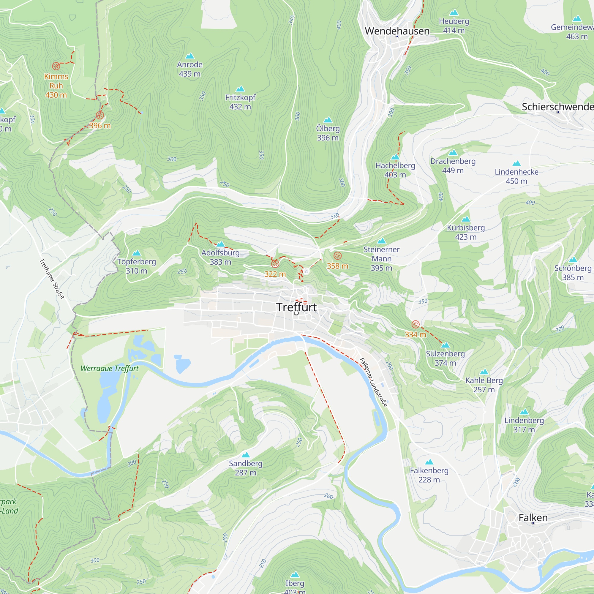 Hüttenmühle map