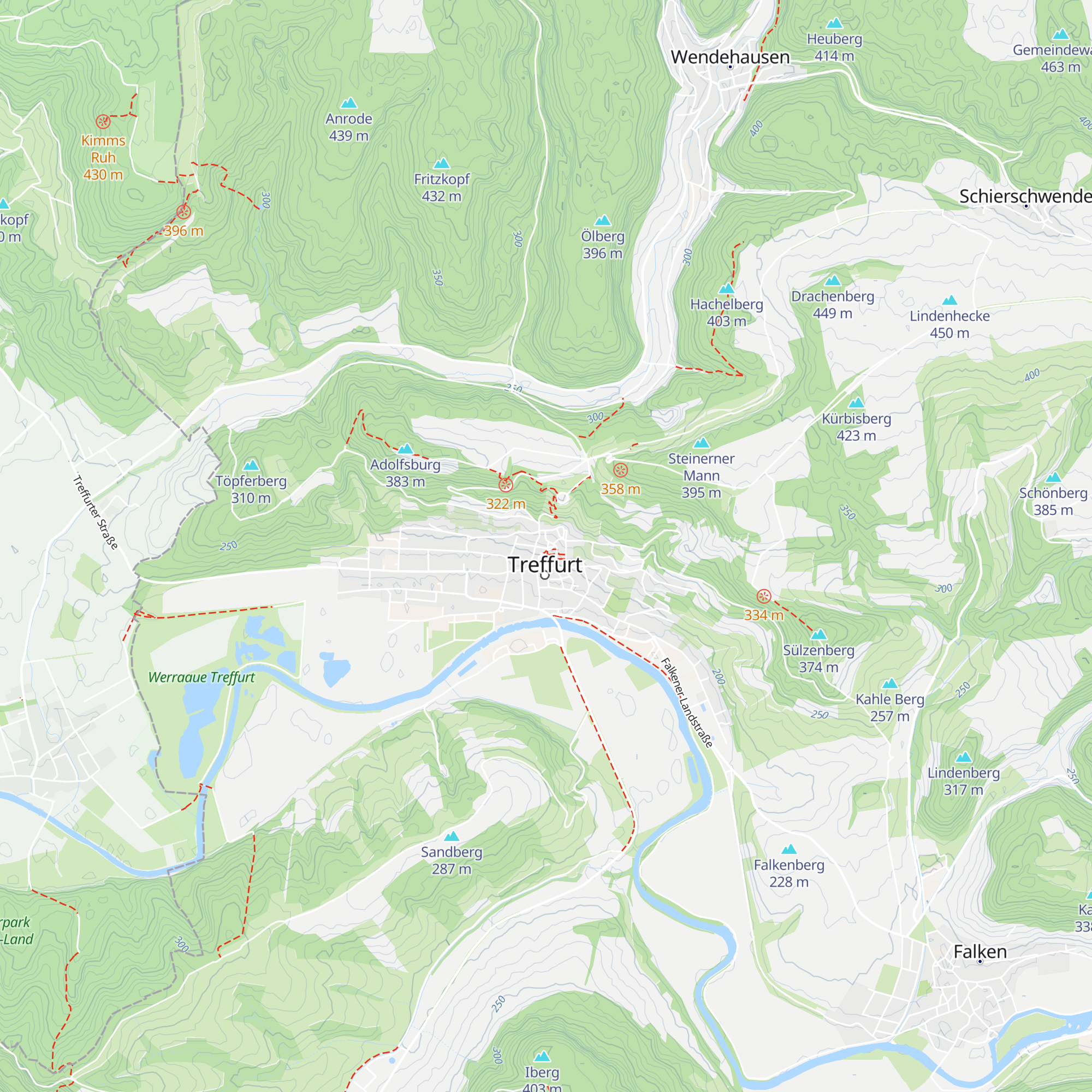 Hüttenmühle map