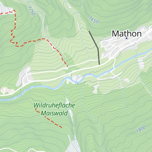 Map of Wildererhütte