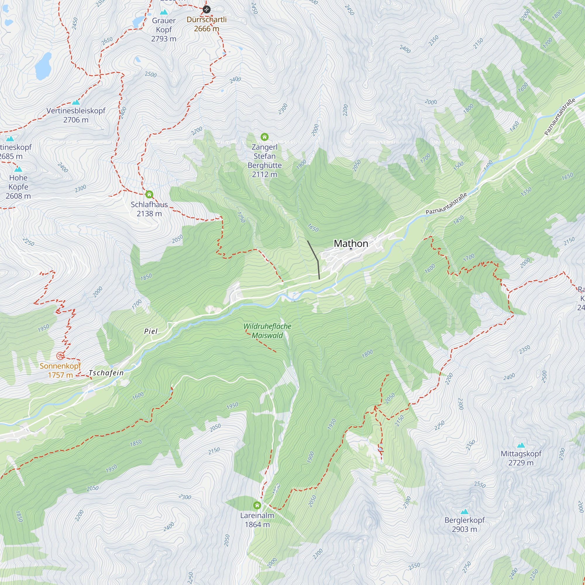 Wildererhütte map