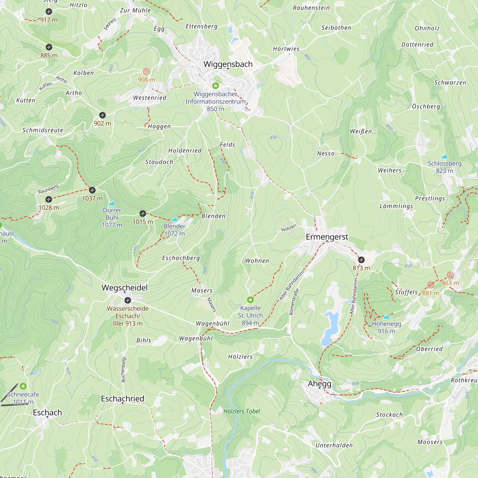 Schaf & Biene map