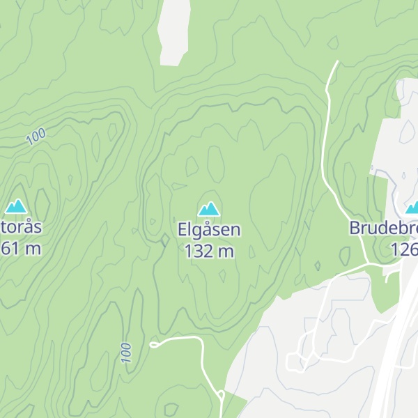 Map of Elgåsen