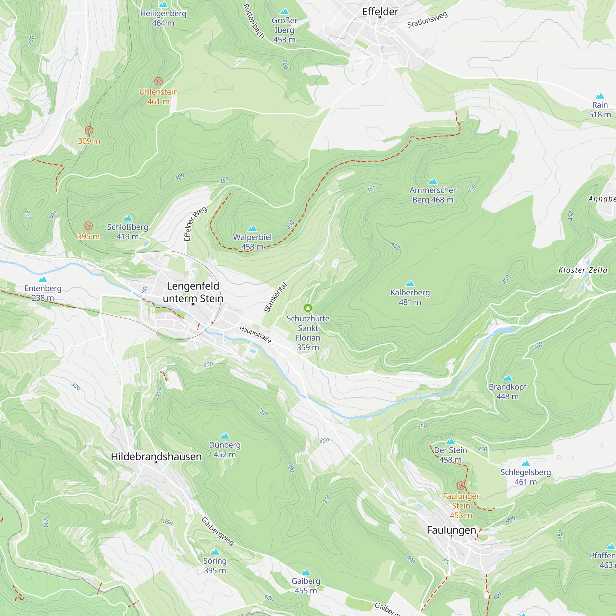 Schutzhütte Sankt Florian map