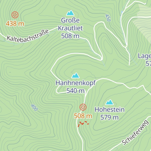 Map of Hanhnenkopf