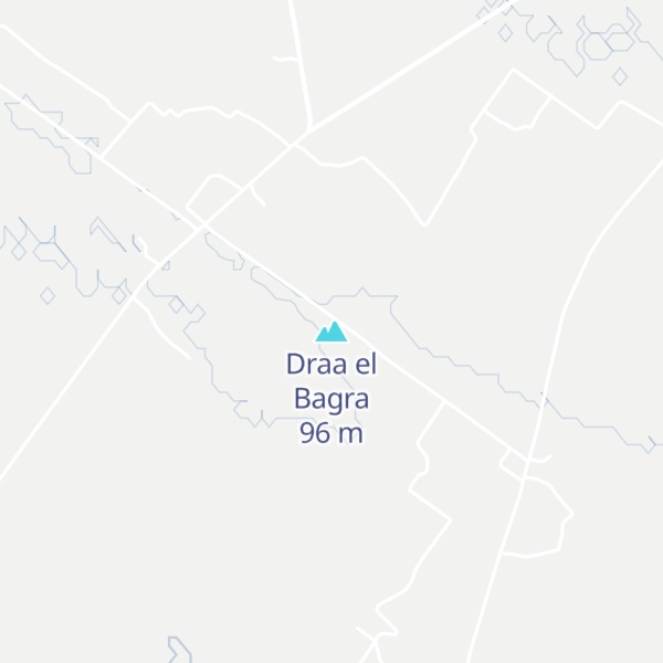 Map of Draa el Bagra