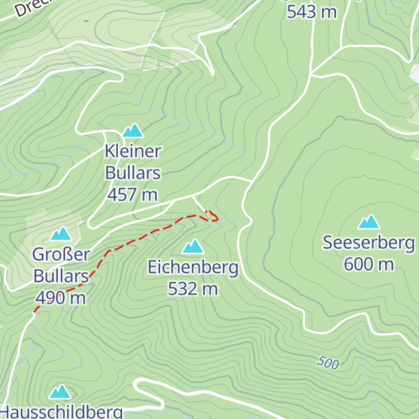 Map of Tränkebachhütte