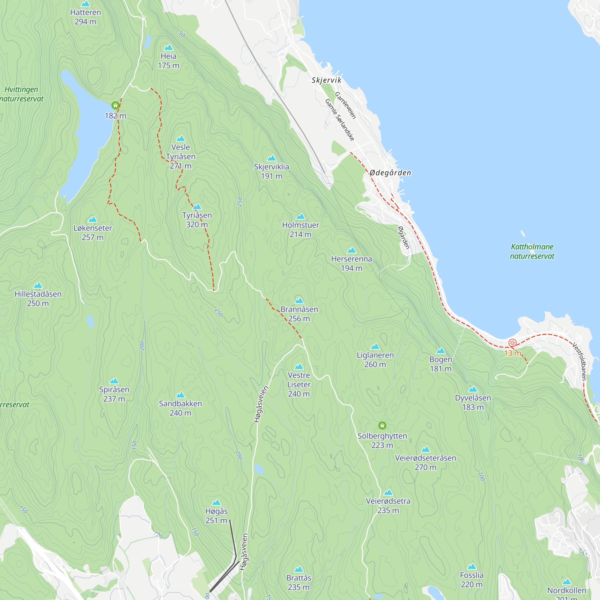 Brannåshytta map