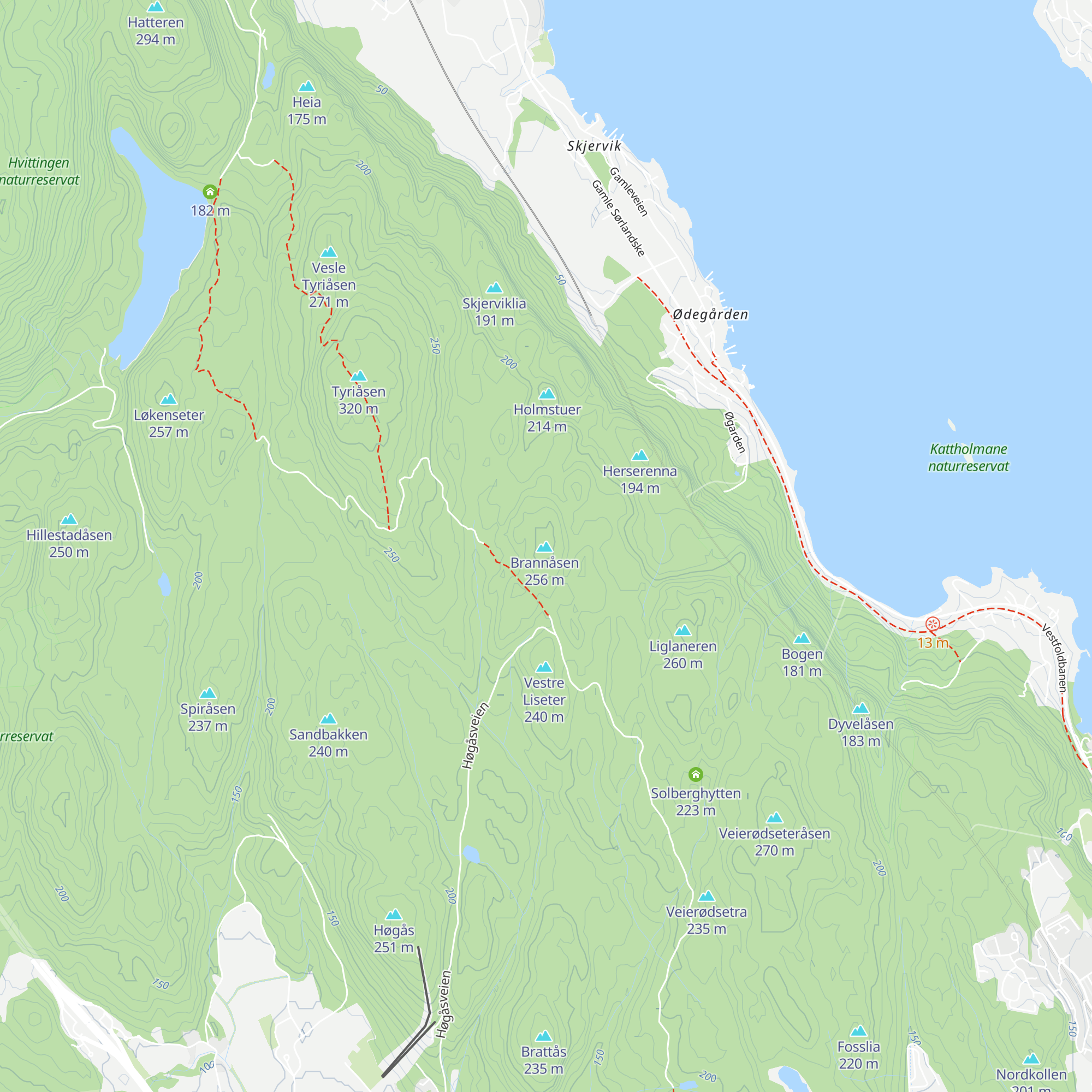 Brannåshytta map