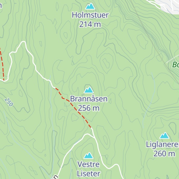 Map of Brannåshytta