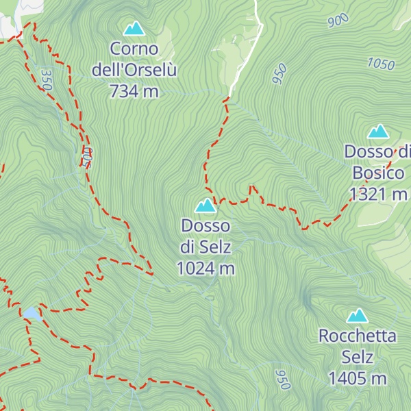 Map of Dosso di Selz