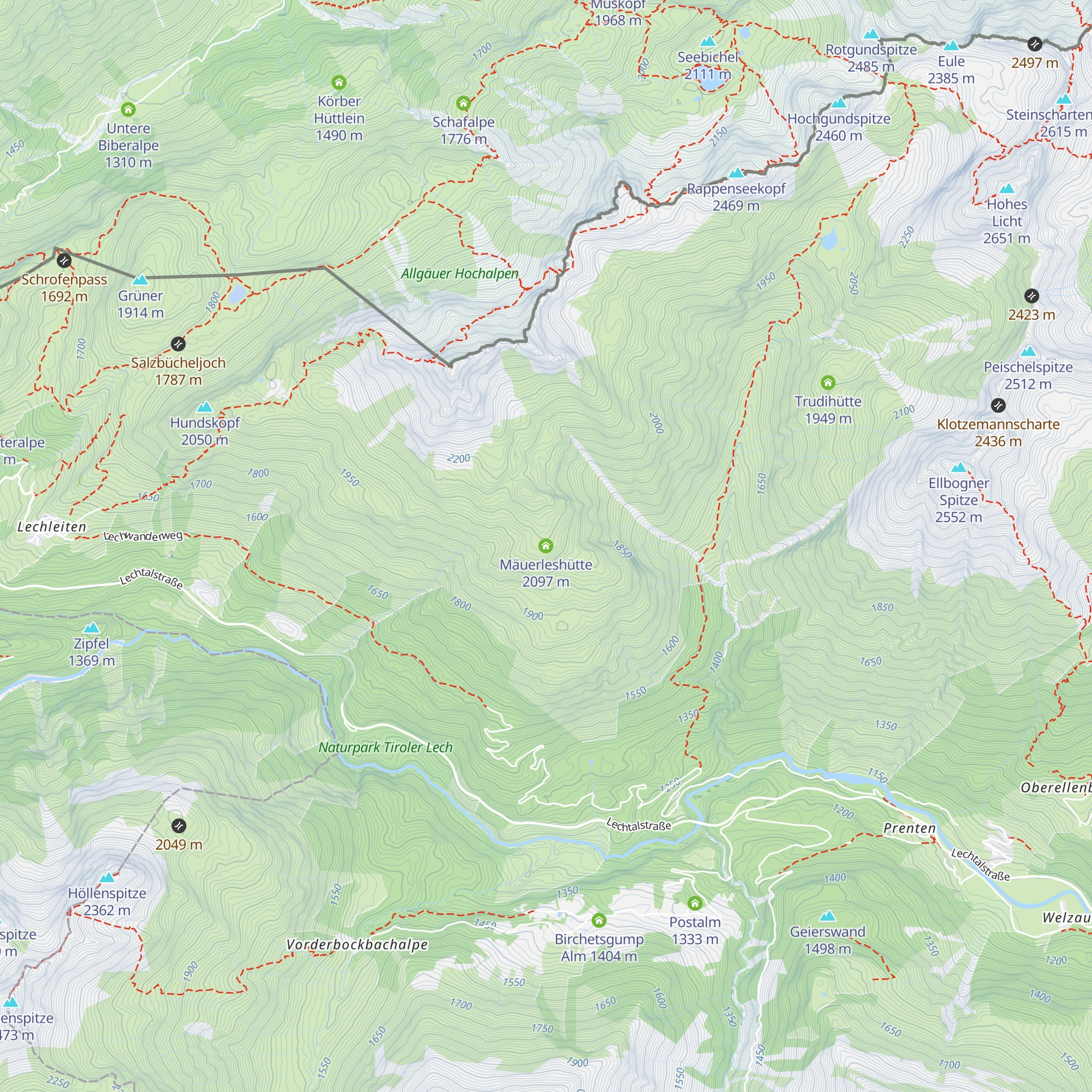 Mäuerleshütte map