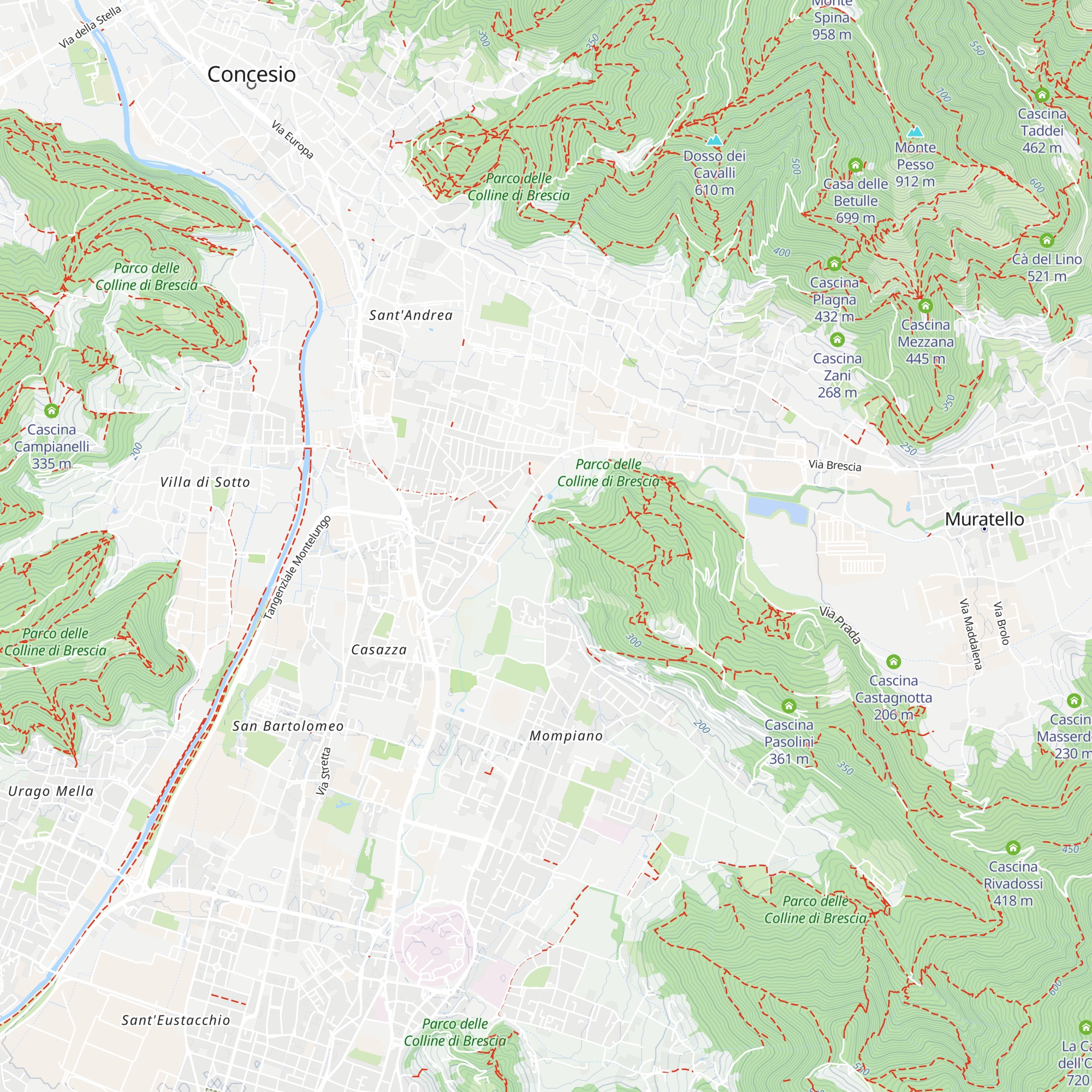 Casa Lussera map