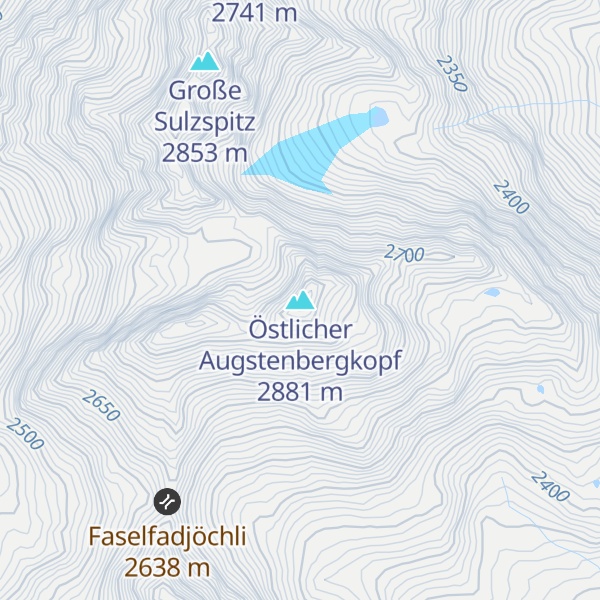 Map of Östlicher Augstenbergkopf