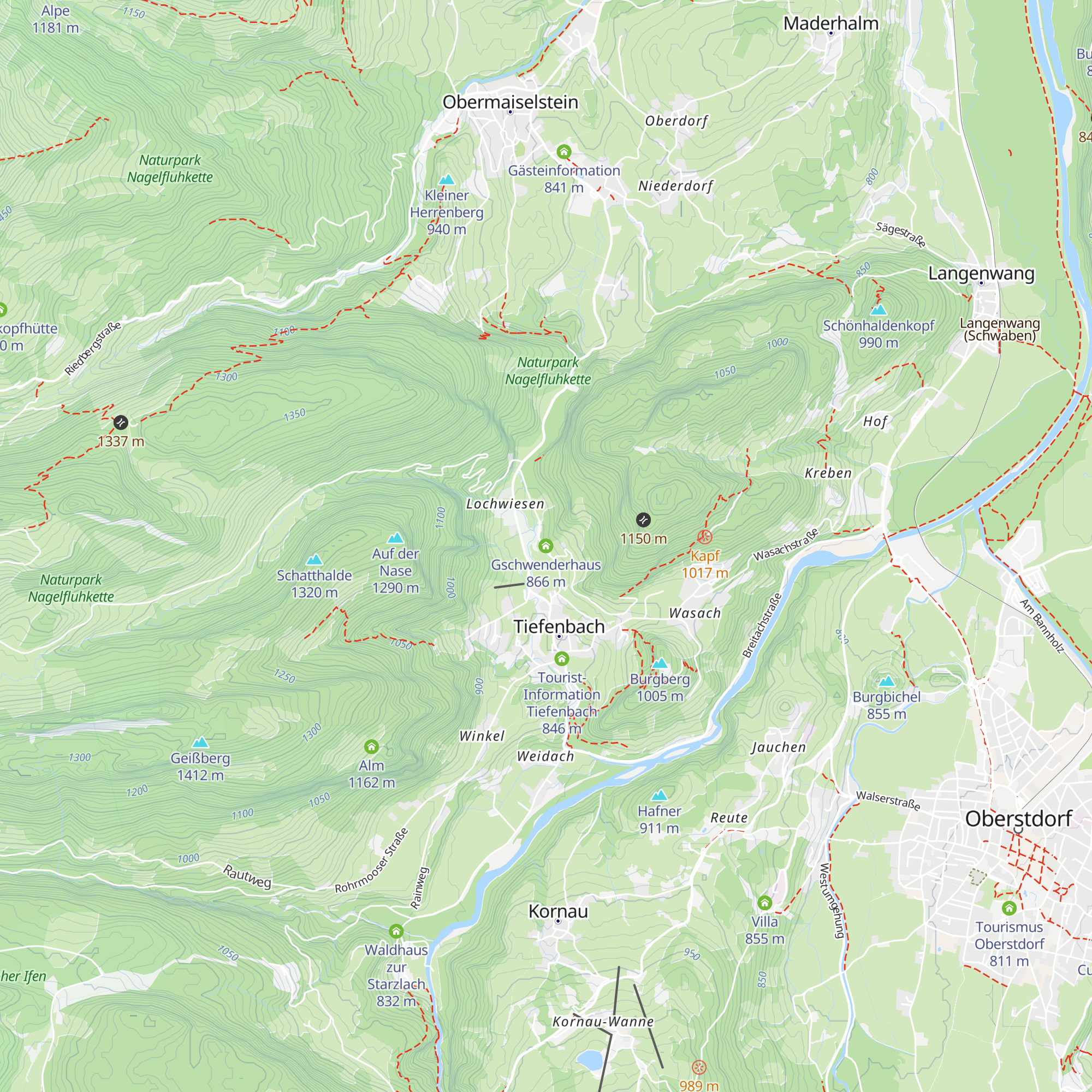 Gschwenderhaus map