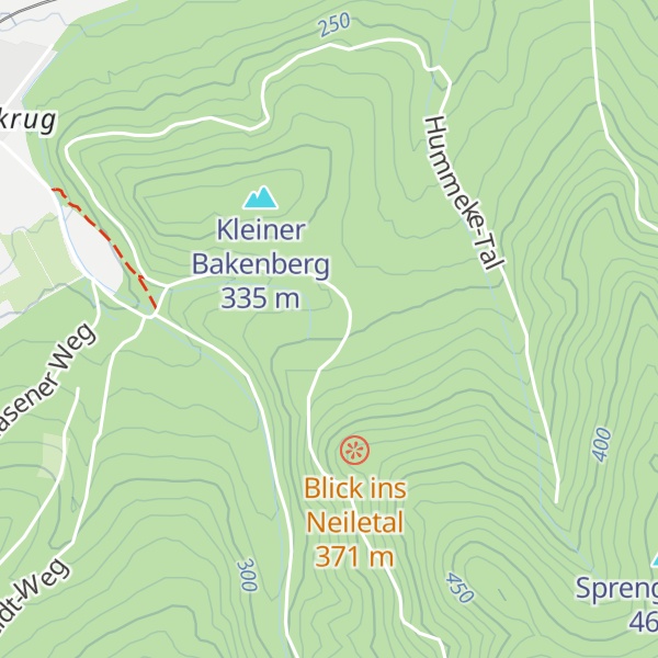 Map of Kamp-Hütte