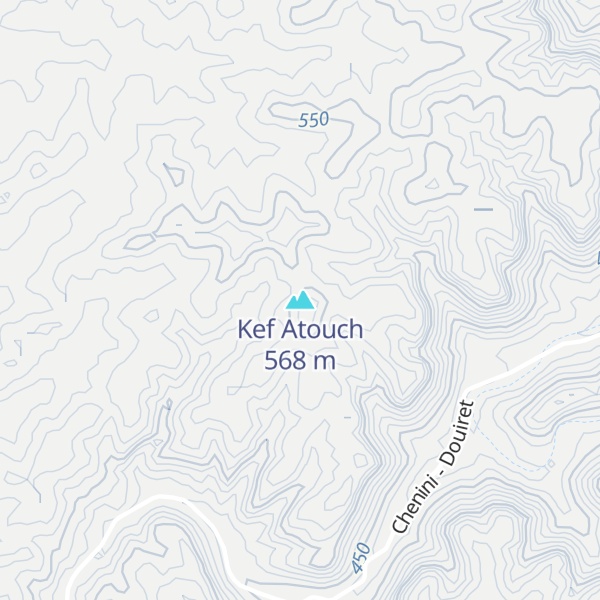 Map of Kef Atouch