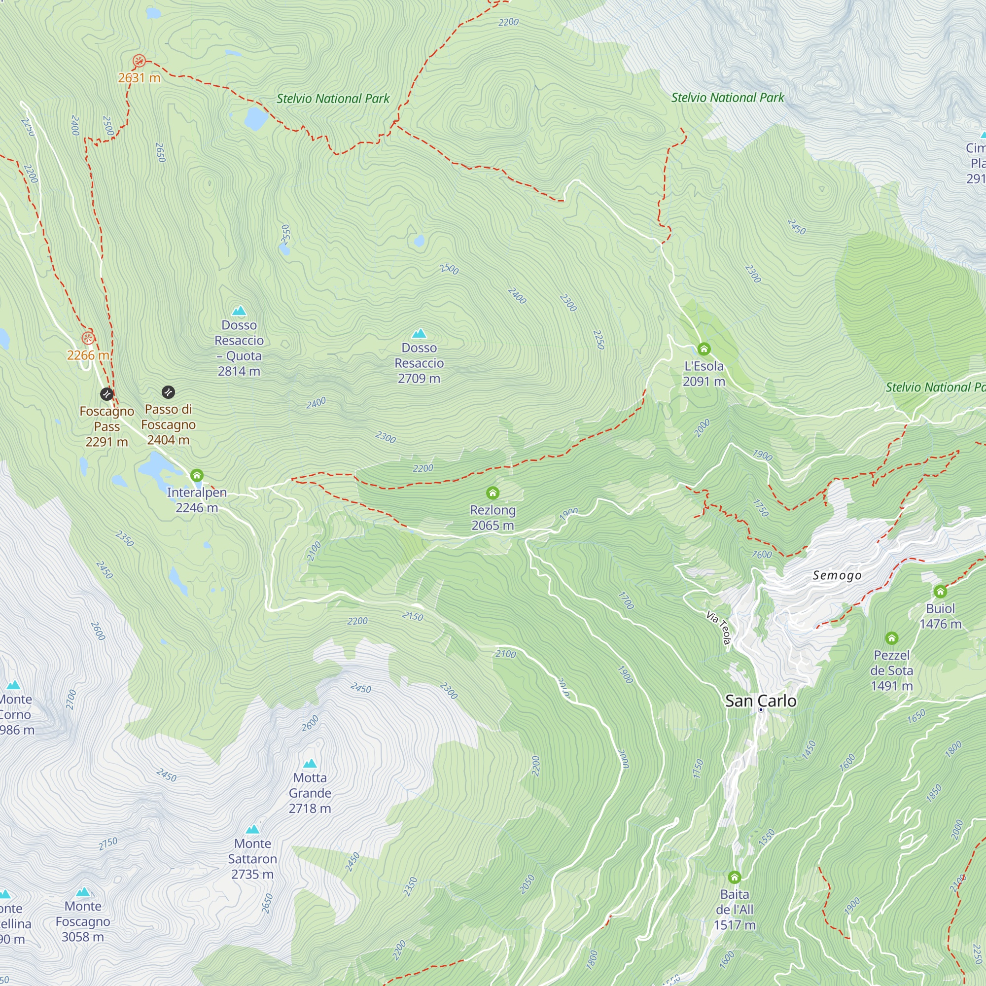 Rezlong map