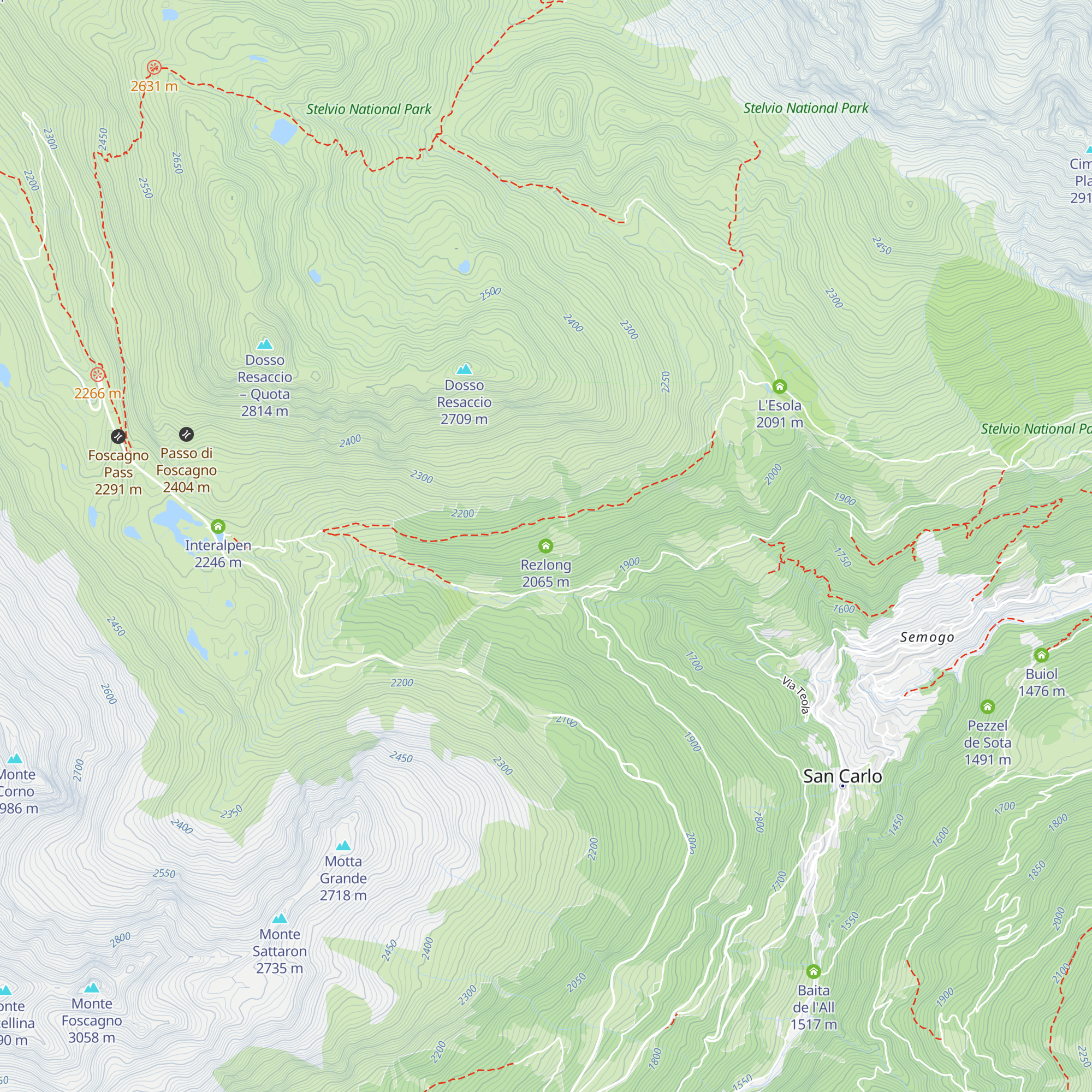 Rezlong map