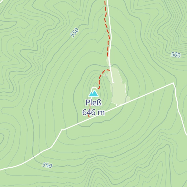 Map of Pleß