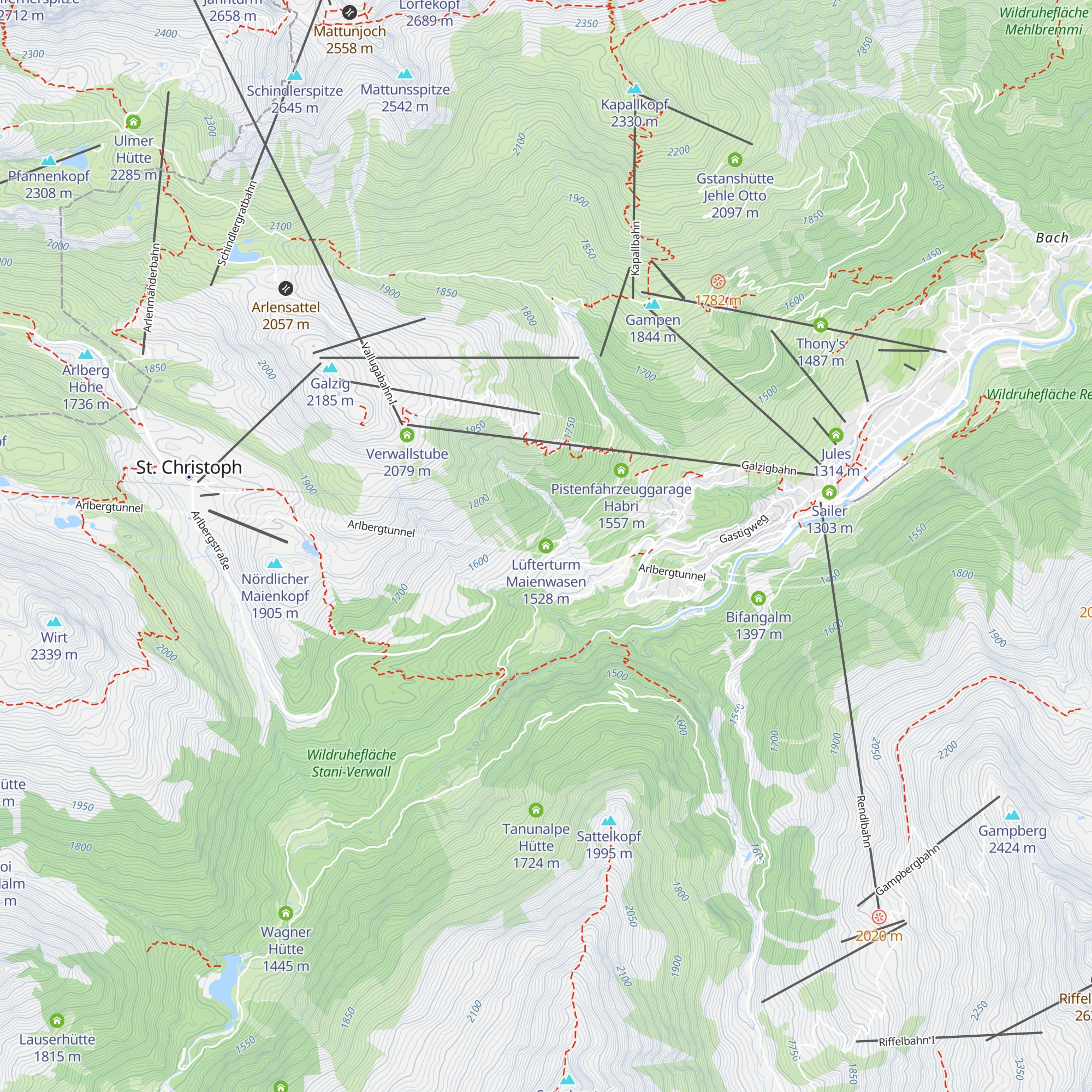 Lüfterturm Maienwasen map