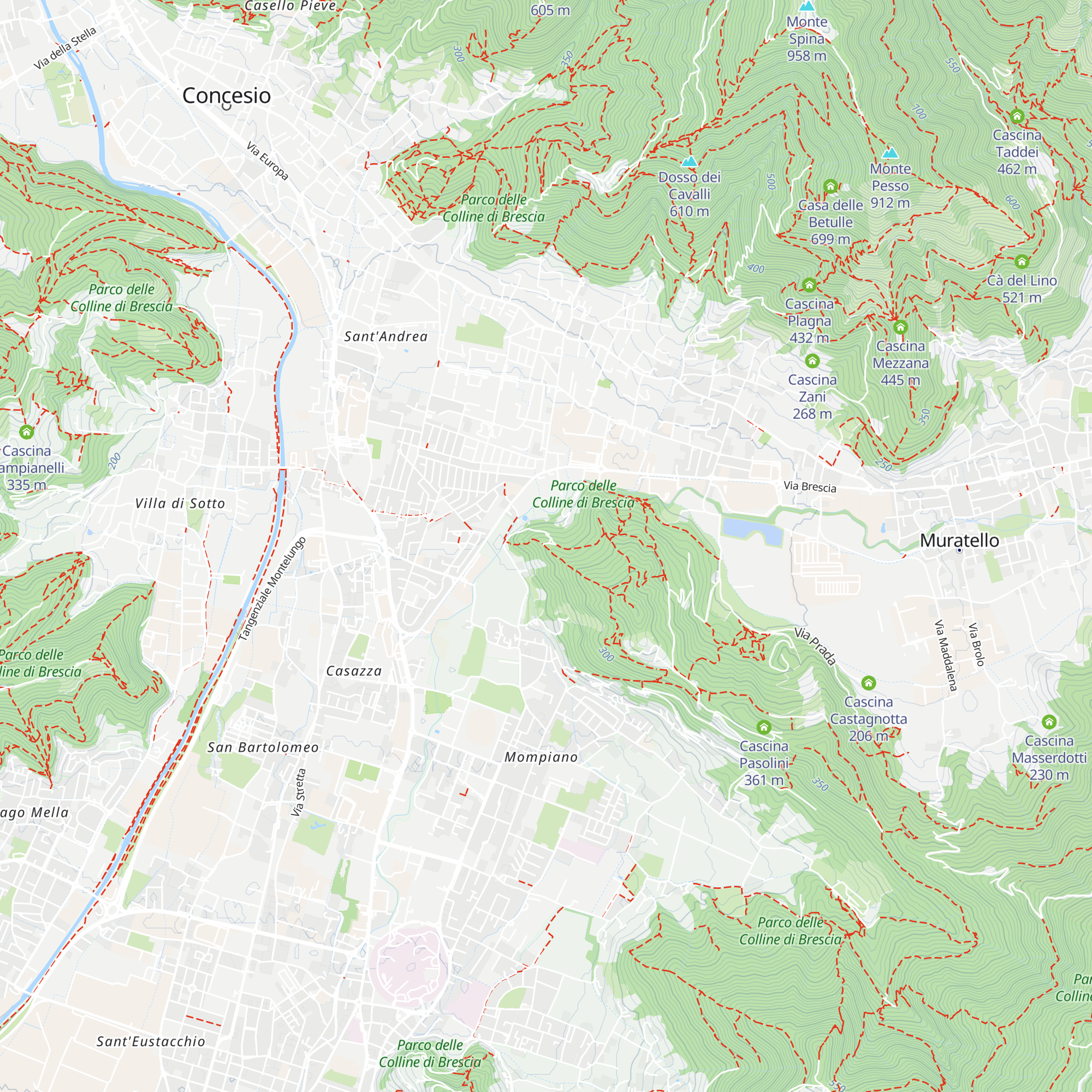 Casinetto map