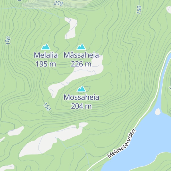 Map of Stigfjellet