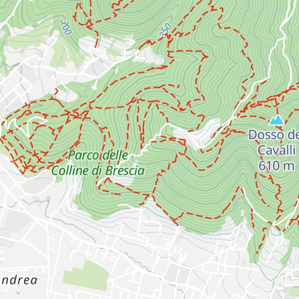 Map of Casì de la Santela