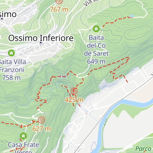 Map of Baita La Corna