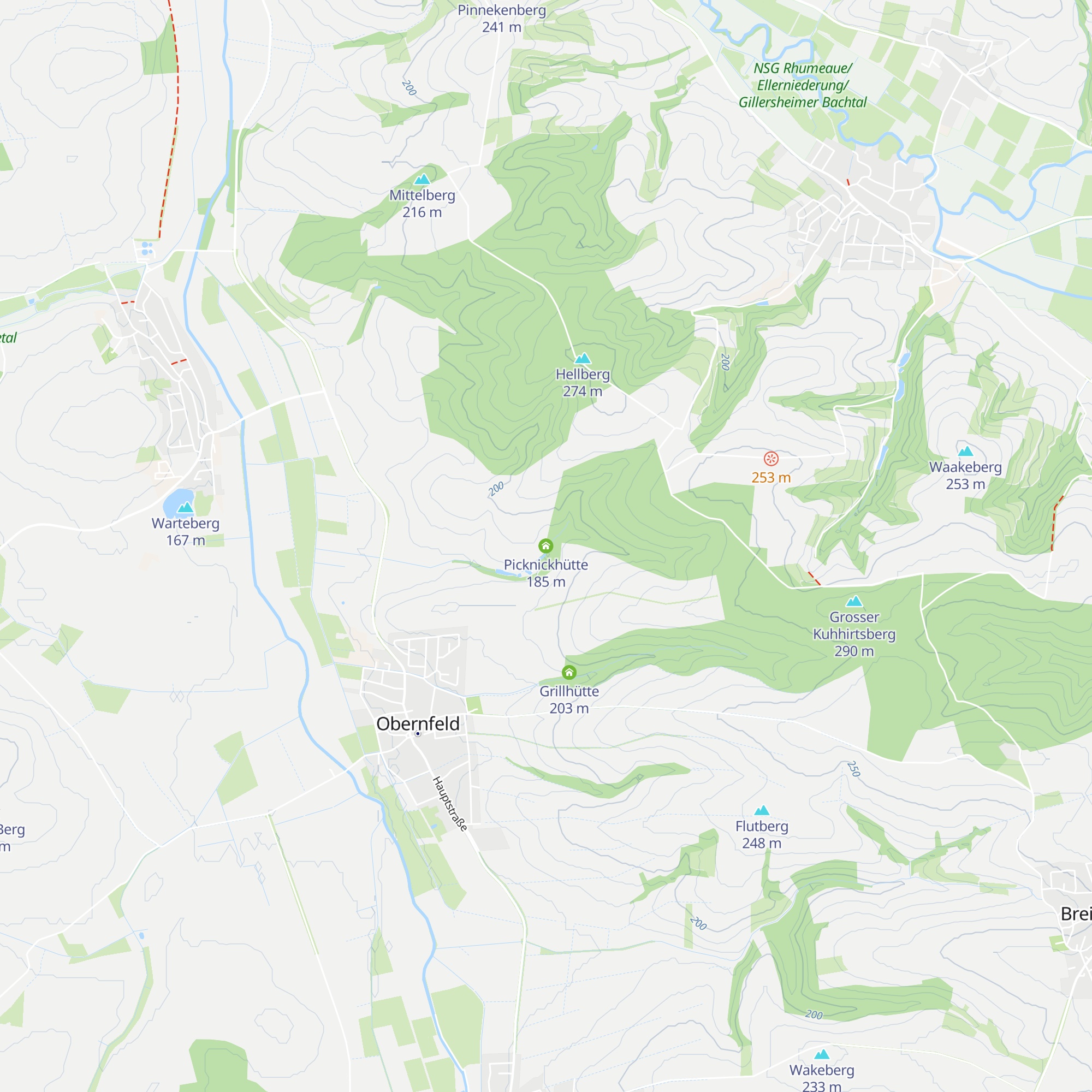 Picknickhütte map