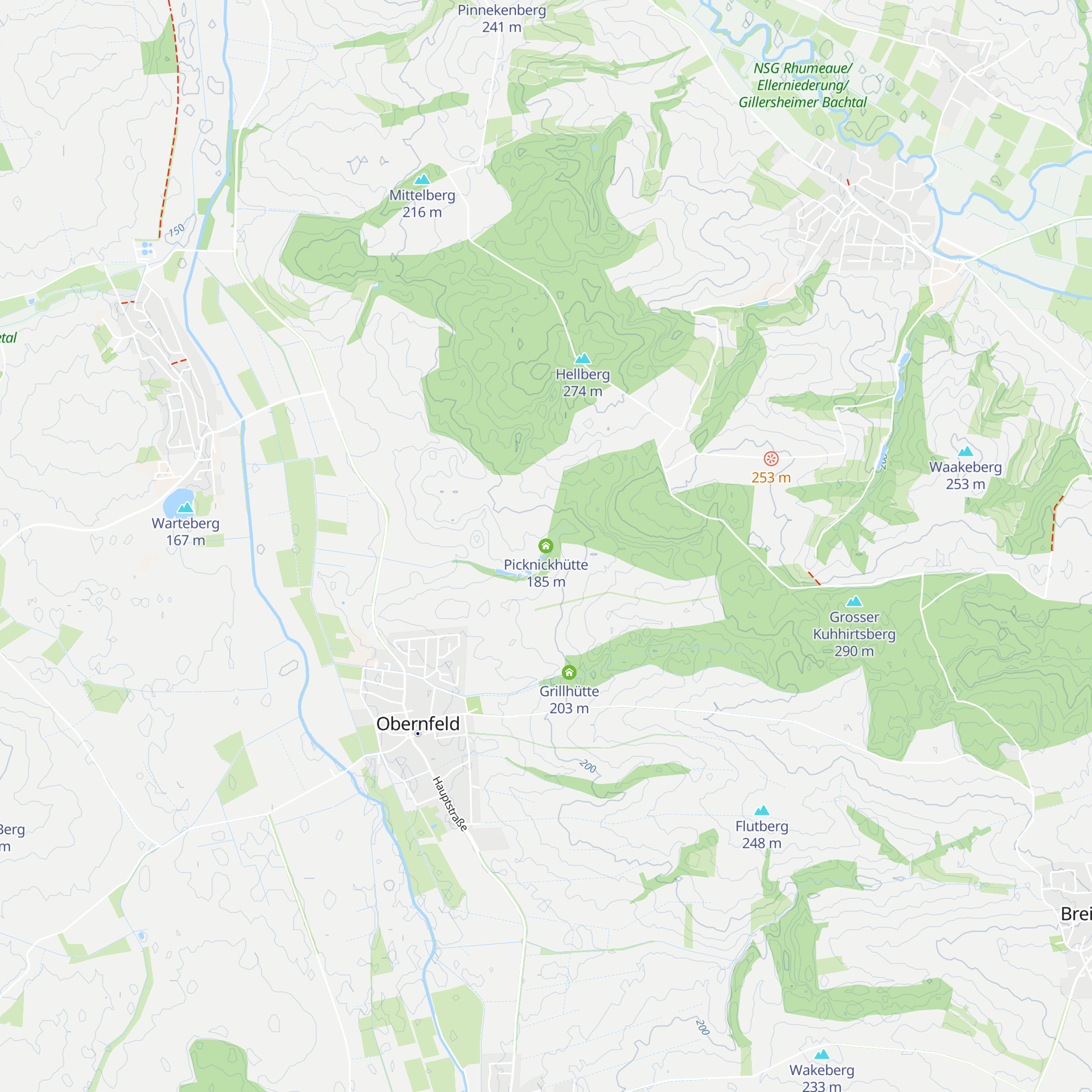 Picknickhütte map