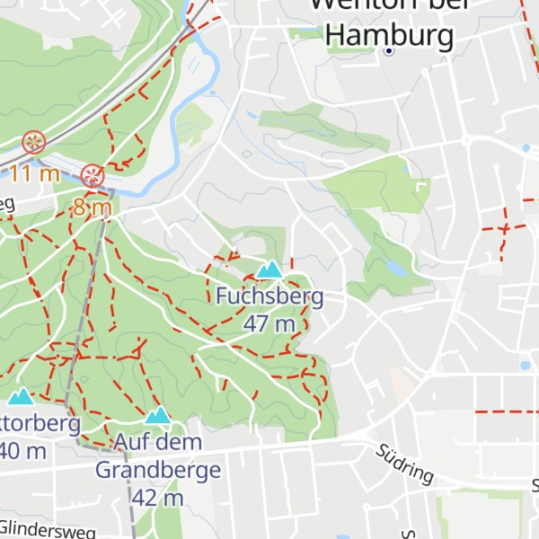 Map of Fuchsberg