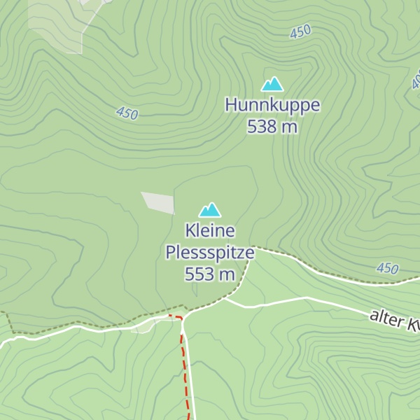 Map of Kleine Plessspitze